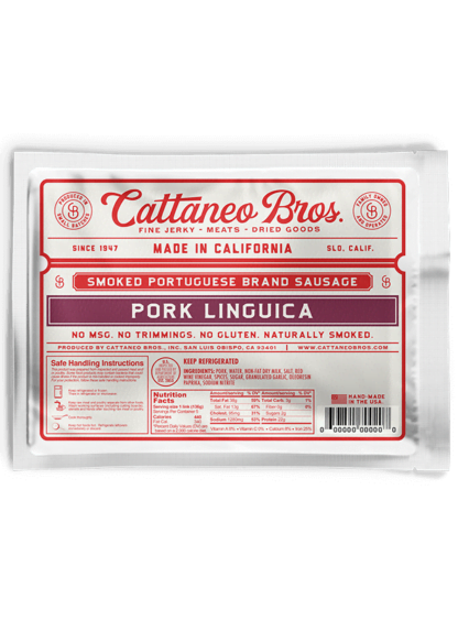sausages pork linguica