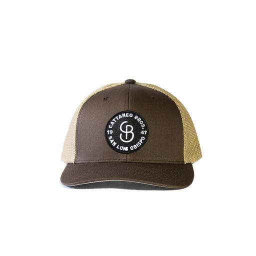 Leather Patch Hat | The Catholic Gentleman Brown