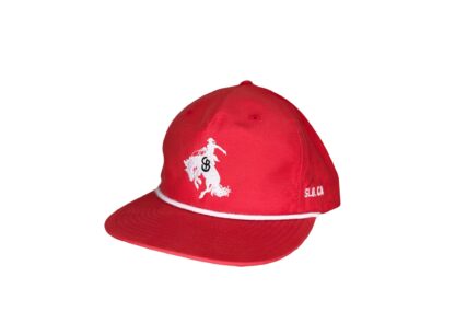 CB Bronc Rope Hat - SLO Sidemark - Image 2