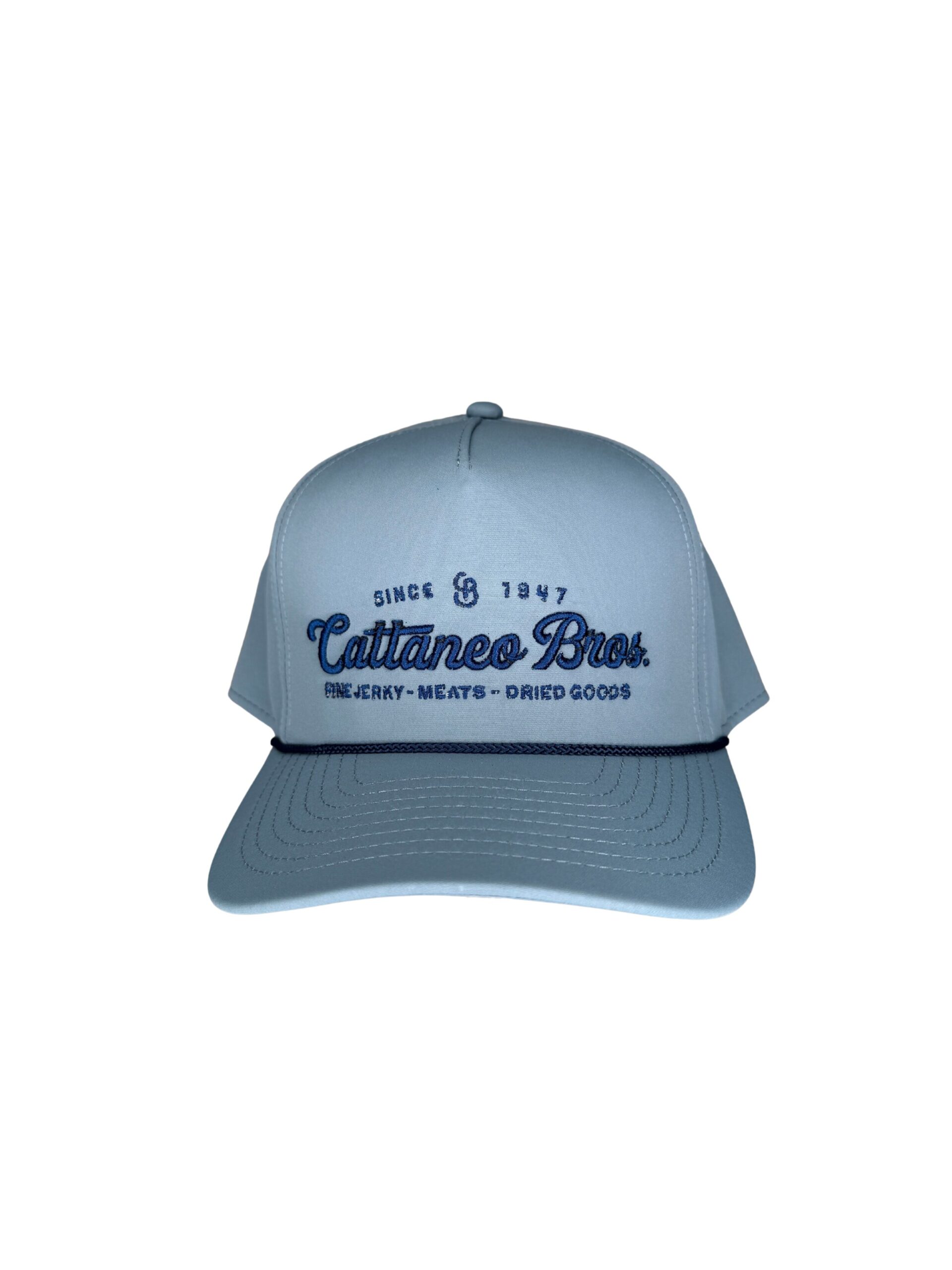 Light blue embroidered Cattanoe Bros. baseball cap