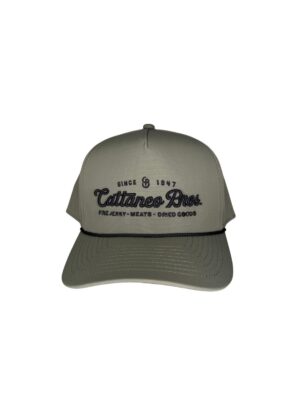 Khaki Cattaneo Bros. embroidered baseball cap
